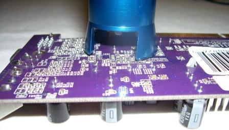 Videolector con circuito impreso
